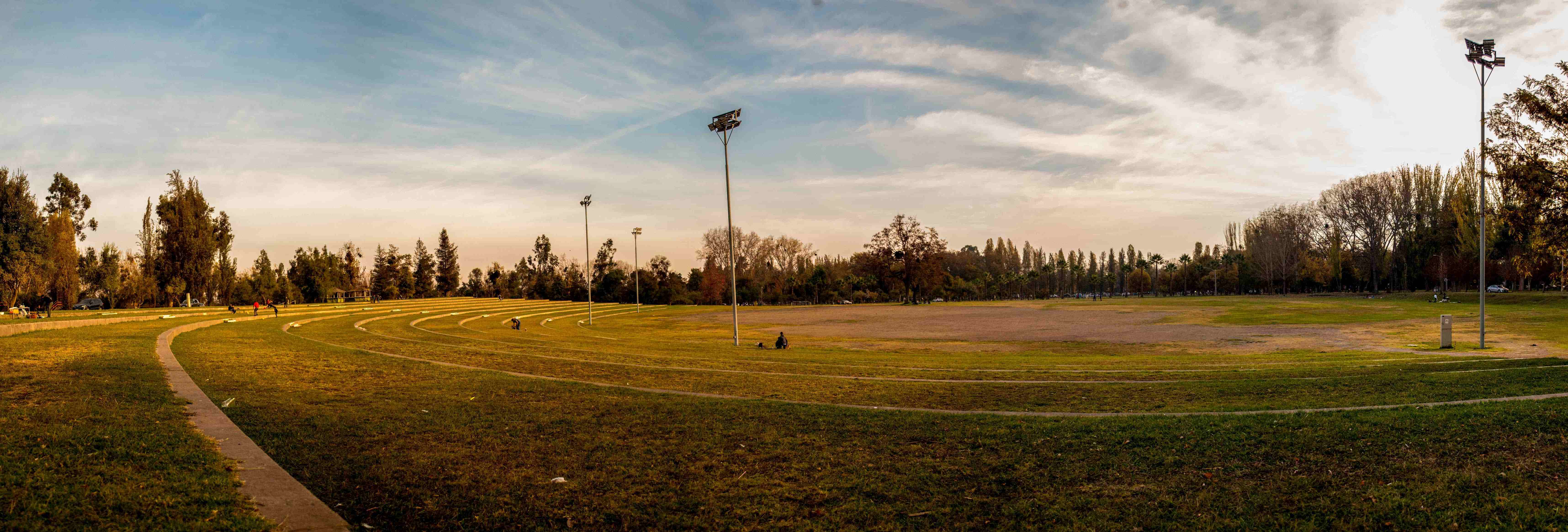 Fotografía panorámica natural